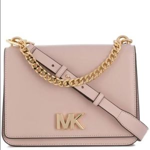 Michael Kors pink logo crossbody